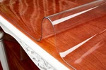 Motca 1.5 Mm Thick Clear Pvc Table Cover Protector. Fixed Price $40.00.