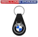 New Leather Classic Bmw Blue Logo Ring Keychain. Fixed Price $36.99.