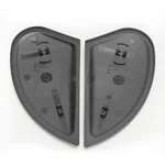 Icon Black Sideplates For Airmada Helmets 0133-0672. Fixed Price $15.00.