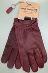 New Genuine Highway 21 489-00295X Gloves Louie Oxblood Leather Mens 5XL. Fixed Price $38.82.