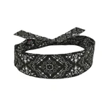 Zan Cooldanna Cotton Black Paisley. Fixed Price $9.98.
