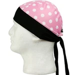 Pink Polka Dots Schampa Stretch Z Sweatband Doo Rag Headwrap Free Shipping. Fixed Price $14.99.