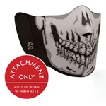 Zan Neoprene Modi-face Detachable Mask Gray Skull WBNFM004H. Fixed Price $11.99.