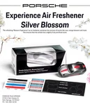 Genuine Porsche **silver Blossom** Experience Air Freshener. Fixed Price $29.95.