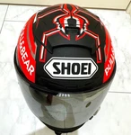 Shoei X-fourteen X-14 Marquez Black Concept 55-56CM W/ Daytona Intercom 2019. Fixed Price $375.00.