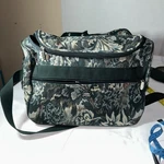 Jaguar Duffle And Travel Bag Green Floral Design. Fixed Price $33.00.