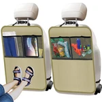 Zecirl 2 Pack Kick Mat Protector,back Cover For Kids,car B.... Fixed Price $17.53.