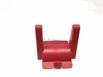 Land Rover LR3 LR4 Range Sport Tow Hitch Cover Blanking Plug Frame Red Genuine. Fixed Price $15.88.
