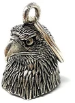 Eagle Head Motorcycle Biker Bell Accessory Key Chain For Luck. Fixed Price $30.51.