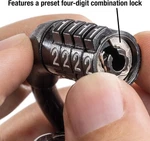 Master Lock Combination Cable Braided 5FT X 6MM 8152D. Fixed Price $15.68.