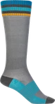 Fly Racing Youth Mx Socks Thin Grey 350-0541Y. Fixed Price $30.24.