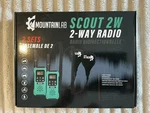Mountain Lab Scout 2W 2-WAY Radio, Pair Of Two-way Radios, Snowmobile, Dirt Bike. Fixed Price $169.99.