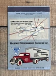 Vintage 30S Highway Merchandise Carriers Inc Louis Truck Matchbook Cover. Fixed Price $65.00.