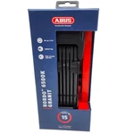 Abus Bordo Granit 6500K Xplus Folding Keyed Bike Lock W/ Sh Holder 90CM 2'11". Fixed Price $119.95.