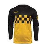 Thor Hallman Different Cheque Jersey Yellow/black Small 2910-6587. Fixed Price $40.00.
