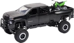 New Ray Toys Chevrolet 3500HD Offroad Pick Up W/ Dirt Bike - 1:32 Scale. Fixed Price $51.79.