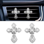Bling Car Dashboard Air Vent Trim Clips, Crystal SLIVER-2PCS,. Fixed Price $11.40.
