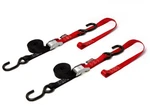 Powertye 23621 Tie-down Cam S-hook Soft-tye 1"X6' Black/red Pair. Fixed Price $40.79.