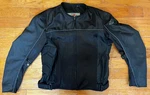 Mesh/textile Motorcycle Jacket Joe Rocket Velocity Black Medium W/ Rain Liner. Fixed Price $90.00.