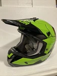 Verge Thor S16 Rebound Flo Green/black Size 7/8- Motocross Helmet. Fixed Price $25.00.