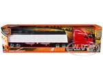 Peterbilt 387 Truck Red W/grain Trailer 1/43 Diecast Model By New Ray SS-15453. Fixed Price $24.99.