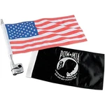 Kuryakyn Verticle Mount With Flags Motorcycle Street Bike KUR4254. Fixed Price $129.99.