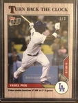 2020 Topps Now Turn Back The Clock #69 Yasiel Puig Los Angeles Dodgers 1/3. Fixed Price $99.99.