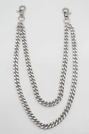 Men Wallet Silver Metal Long Jeans Keychain Biker 2 Strands Links. Fixed Price $29.95.