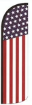 Pack Of 3 American Usa Windless Banner Flag Advertising Sign Feather Swooper. Fixed Price $47.34.