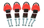 ATVTDA1, Straplock Tie-down Anchor Kit For & Utv 4 Packs. Fixed Price $68.71.