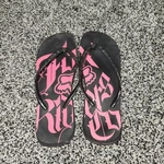 Fox Racing Y2K Flip Flops Women's Size 8-10, Dirt Bike, Grunge, PUNK,2000S *used. Fixed Price $30.00.
