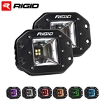 Rigid Industries Radiance+ Scene Flush Mount Pods W/ 8 Backlight Options. Fixed Price $319.99.