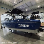 Ski Supreme Fish & Boat Decals (set Of 2) Oem New Oracle Vinyl Universal 50. Fixed Price $99.99.
