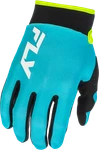 Fly Racing F-16 Gloves Aqua/black/white Lg 379-913L. Fixed Price $36.20.