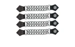 Shotgun Shell Leather/chain Vest Extender (4 Set) Motorcycle Biker-free Shipping. Fixed Price $29.99.
