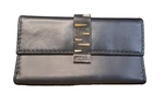 Harley Davidson Women's Black Genuine Leather Silver Spike Wallet 97831-06VW. Fixed Price $15.00.