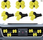 6PCS Bow Car Air Freshener Clips, Cute Vent Clip, Au Color: Yellow. Fixed Price $13.49.