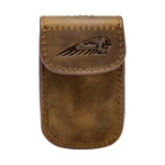 Indian Motorcycle Large Leather Key Fob Carrier 2865689. Fixed Price $29.99.