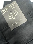 Fox Racing Essex Stretch Slim Black Chino Pant Men's Size 30W 32L New Freeship. Fixed Price $64.99.