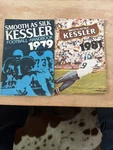 Vintage Smooth As Silk Kessler Football Handbook 1979 & 1981. Fixed Price $35.00.
