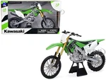 2019 Kawasaki Kx 450F Dirt Bike Green 1/6 Scale Diecast Motorcycle New Ray 49653. Fixed Price $45.99.