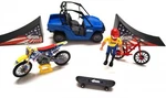 Model Die Cast Nitro Circus Play Set, With Pastrana Mx Bike, 1:18 Scale, Newray. Fixed Price $81.85.