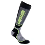Alpinestars Youth Mx Plus Socks Black/gray/yellow Fluo. Fixed Price $20.84.