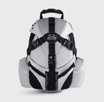 Oakley Kith Icon Backpack Silver Black Nylon Hiking Padded Straps Buckle. Fixed Price $234.99.