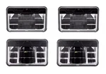 (SET/4) United Pacific Ultralit High Power 4"X6" Led Low & Beam Headlights. Fixed Price $284.95.
