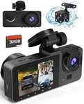 Dash Camera For CARS,4K Full Uhd Front Rear With 32GB Card,built-in. Fixed Price $105.40.