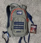 Ogio Red Bull Signature Series Bag-pack Gray Blue Hydration Backpack. Fixed Price $49.99.