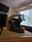 Bell Bullitt Helmet Matte Black Copper Forge Xxl (62 63CM) New Rare + Gloves. Fixed Price $450.00.