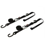 Powertye Tie-down Cam S-hook Soft-tye 1"X6' Black/black Pair 23622. Fixed Price $37.50.