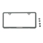 Vw Black Slim License Plate Frame With "volkswagen" Lettering Oem New. Fixed Price $44.22.